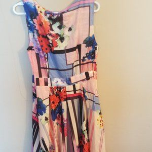Flory Day print dress
